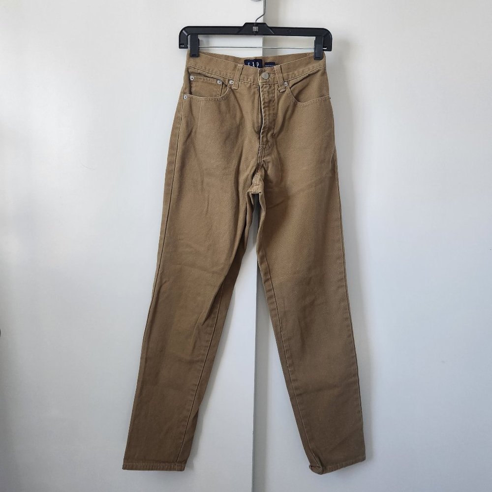Gap Camel Mom Jeans